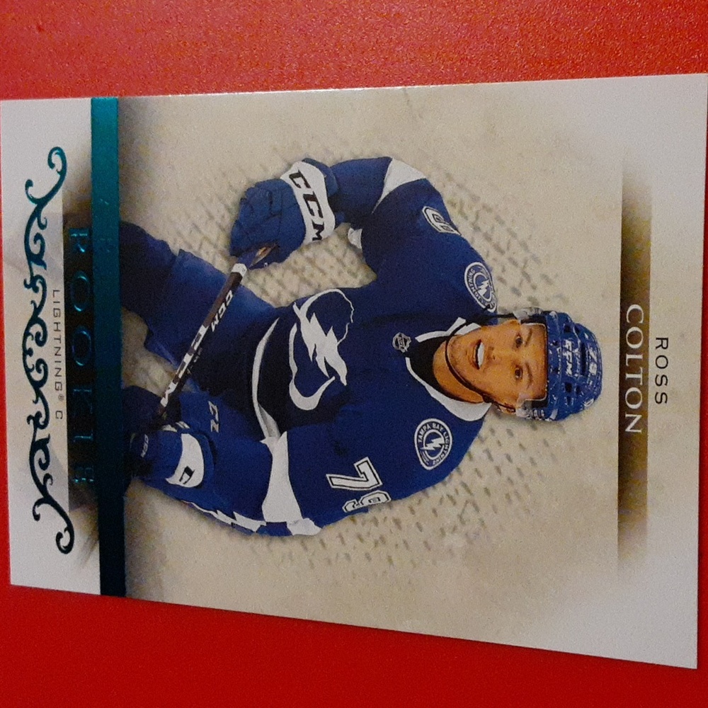 Ross Colton Lightning Parallel Rookie Card - Picture 3 of 4
